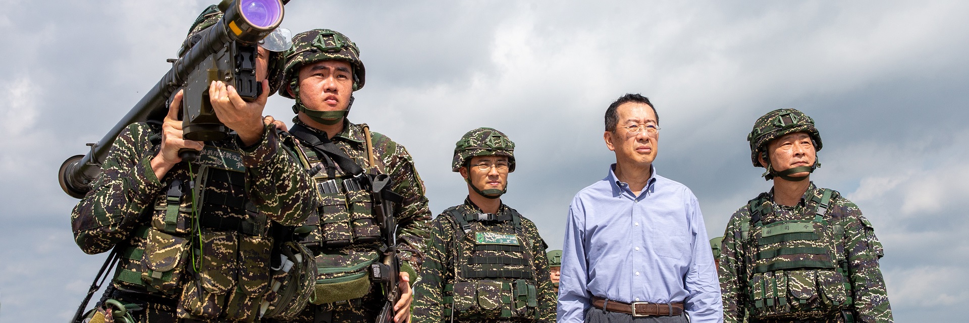 顧部長視導海軍陸戰隊防空作戰演練　肯定官兵守護空防辛勞